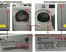 Image result for LG Washing Machine Model Numbers