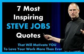 Image result for Steve Jobs Quote Your Work