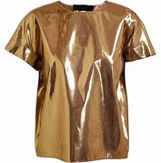 Image result for Metallic Gold Shirt