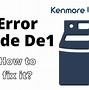 Image result for Kenmore Washer Trouble Code