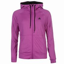 Image result for Adidas Girls Purple Full Zip Hoodie