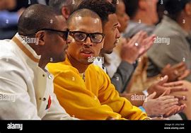 Image result for Chris Brown Courtside