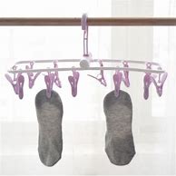 Image result for Folding Hanger with Clips for Socks