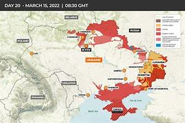 Image result for Map of Russo Ukraine War
