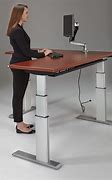 Image result for Sit-Stand Option for Corner Desk