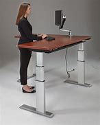 Image result for Electric Corner Standing Desk