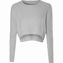 Image result for Adidas Grey Cropped Sweatshirt