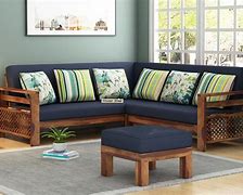 Image result for Wooden Sofa