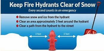 Image result for keep fire hydrants clear of snow