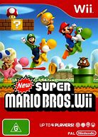 Image result for New Super Mario Bros. Wii Cover