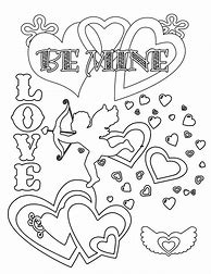 Image result for Coloring for Valentine's Day