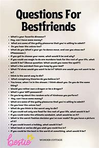 Image result for Best Friend Test Questions