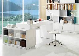 Image result for White Desk with Storage Drawers On Both Sides
