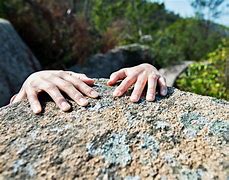 Image result for Woman Hanging Off Cliff