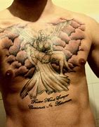 Image result for Angel Tattoo On Chest