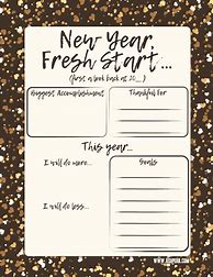 Image result for New Year's Goals List