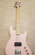Image result for Pink Bass Guitar