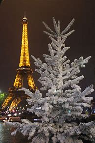 Image result for Paris Eiffel Tower at Christmas