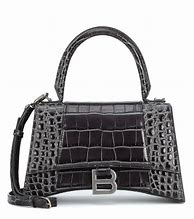 Image result for Hourglass Croc-Effect Leather Tote