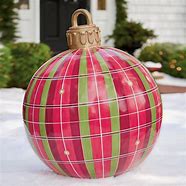 Image result for Giant Outdoor Christmas Ornaments