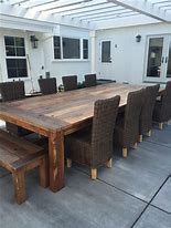 Image result for Wood Farm Table