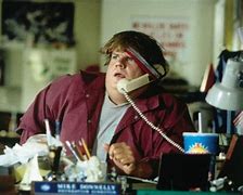 Image result for Chris Farley Runing in Black Sheep