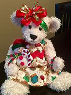 Image result for Bear Christmas Decorations