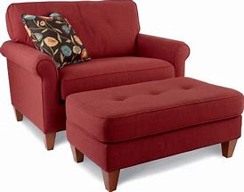 Image result for Round Chair with Ottoman