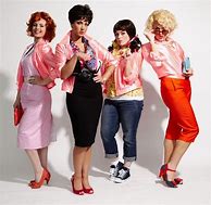 Image result for Halloween Costumes Pink Ladies From Grease