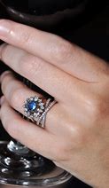 Image result for Vintage Sapphire Diamond Ring