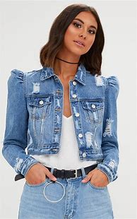 Image result for AE Cropped Jean Jacket