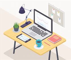 Image result for Animated Organized Desk