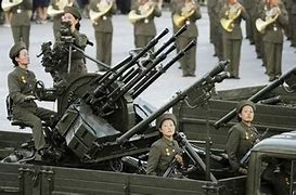 Image result for North Korean Anti-Aircraft Guns