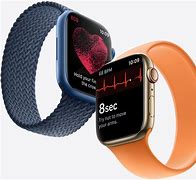 Image result for Apple Watch Series 7 - Graphite Stainless Steel 41mm Case With Abyss Blue Sport Band - Verizon With Installment