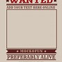 Image result for Wanted Poster Tattoo