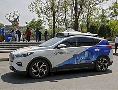 Image result for Baidu driverless taxi