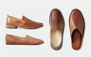 Image result for Men's Casual Leather Slip-on Shoes