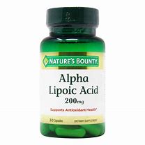 Image result for Nature's Bounty Super Alpha Lipoic Acid 200 Mg - 30 Capsules