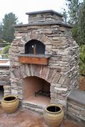 Image result for Building an Outdoor Fireplace with Pizza Oven