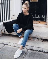 Image result for White Sneaker Outfits