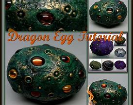 Image result for Polymer Clay Dragon Eggs