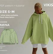 Image result for Oversized Hoodie Pattern