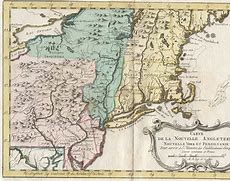 Image result for New York Colony Map 1700