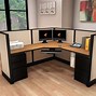 Image result for Adjustable Height Cubicle Desk