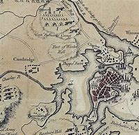 Image result for Boston Dorchester Heights Colonial Map