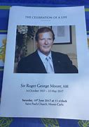 Image result for Roger Moore Funeral