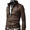 Image result for Slim Fit Leather Jacket