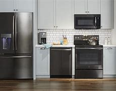Image result for GE Cafe Matte Black Appliances