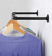 Image result for Clothes Hanger Rack Wall Mount