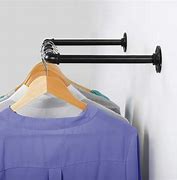 Image result for Clothes Hanging Bar for Storage Rack